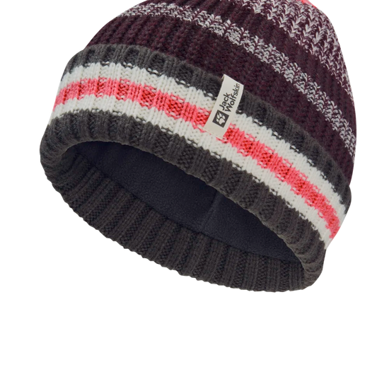 Jack Wolfskin NIGHT HIKER BEANIE K amaranth M - PeakStyle