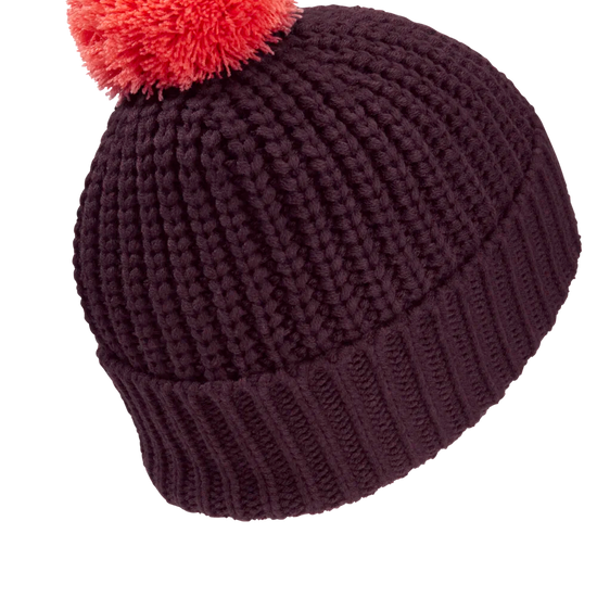 Jack Wolfskin POMPOM BADGE BEANIE K amaranth M - PeakStyle