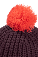 Jack Wolfskin POMPOM BADGE BEANIE K amaranth M - PeakStyle