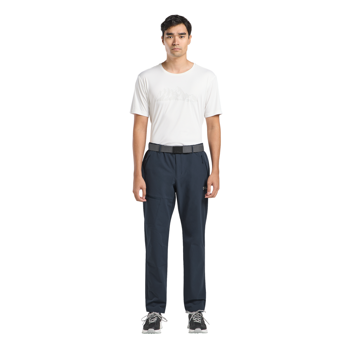 Jack Wolfskin HIDDEN BELT Unisex Gürtel Dark Grey 3-ma110