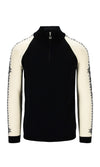 Dale Of Noorwegen GEILO Merino Sweater Heren – Zwart - Offwhite – Packshot
