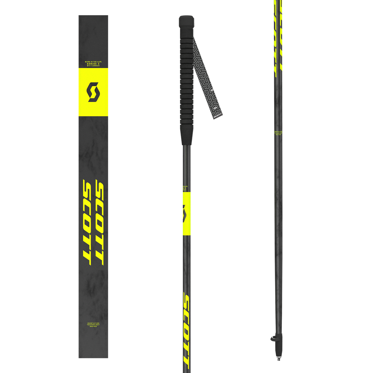SCOTT Trail Ultra Carbon Laufstöcke Black