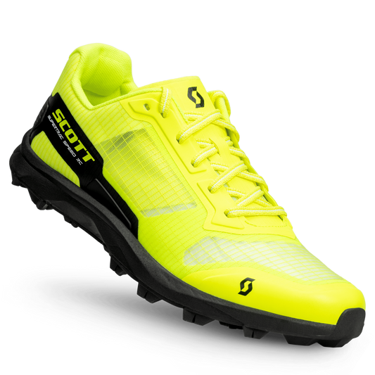 SCOTT Supertrac Speed RC Trailrunning-Schuh Herren – Black - Safety Yellow 1