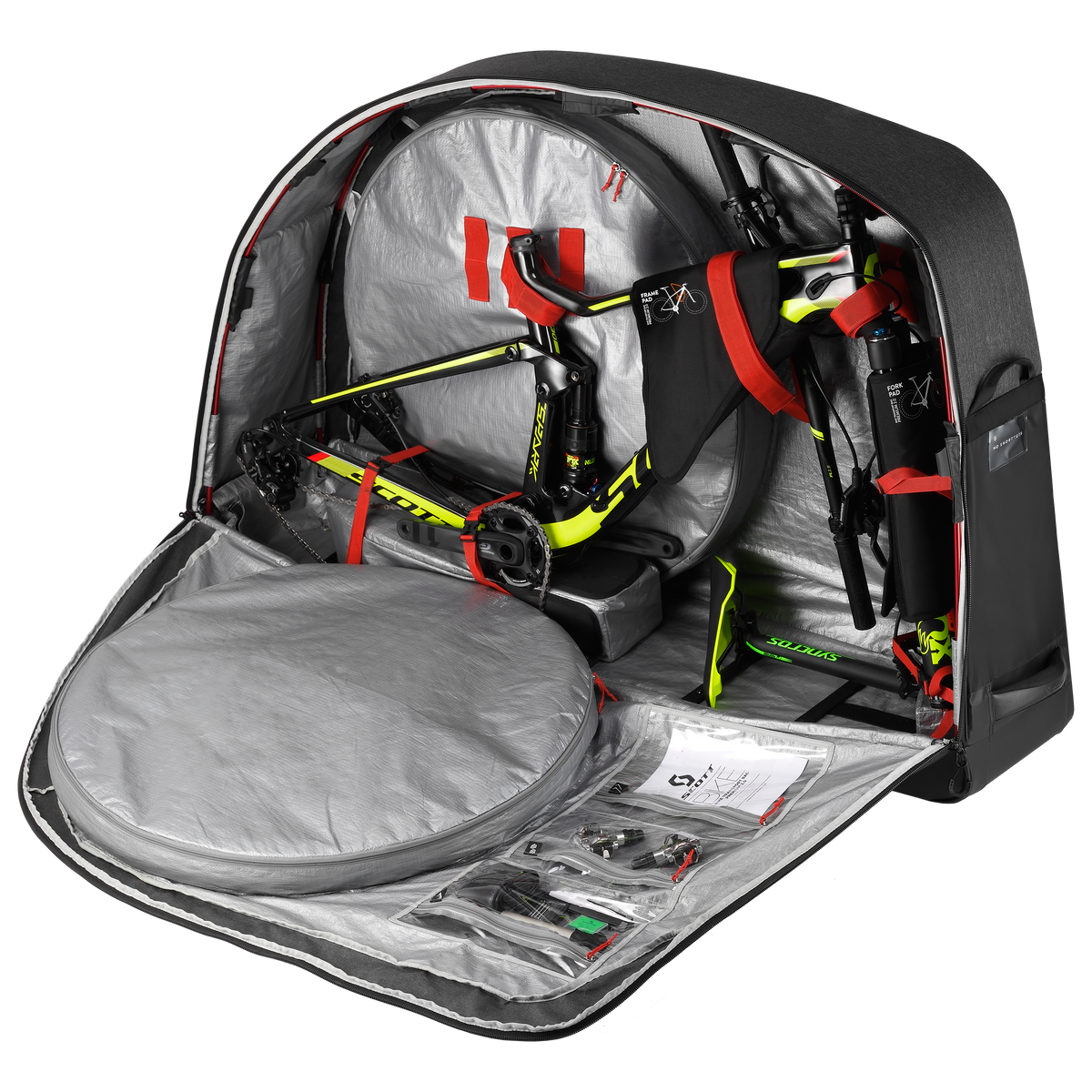 SCOTT Premium Bike Transporttasche 2.0 – Black – Ansicht 4