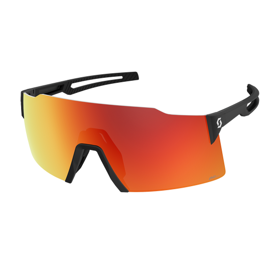 Lunettes de soleil SCOTT Stride – Noir / Rouge AMP Chrome S3
