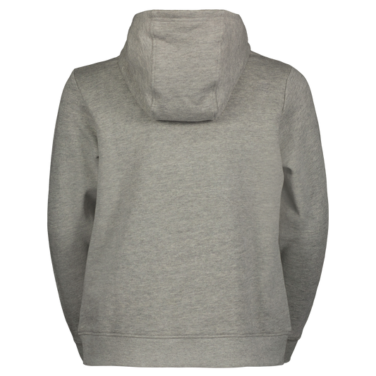 SCOTT Icon-hoodie voor kinderen – grijs gemêleerd – achteraanzicht
