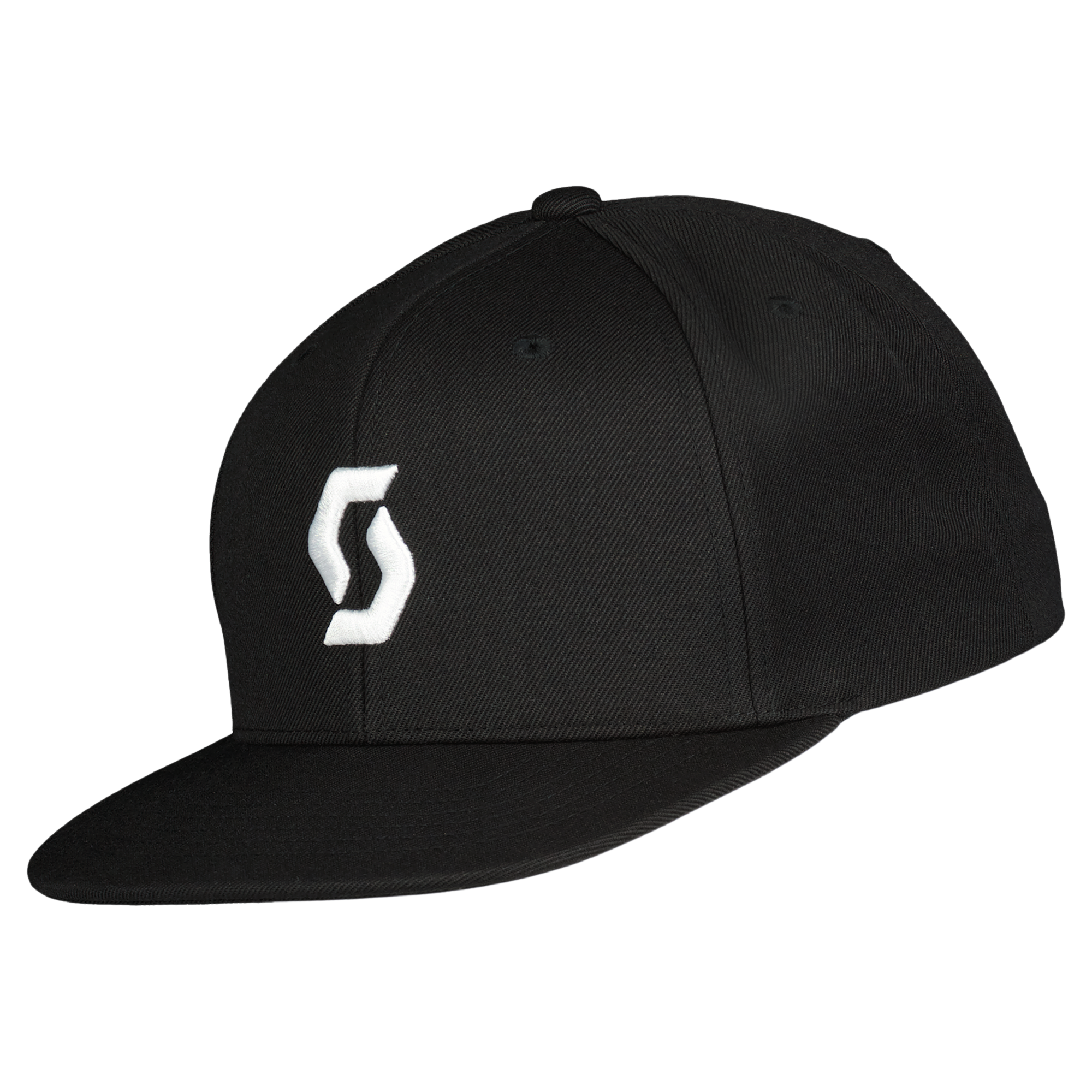 SCOTT Flat Brim Junior Cap – Black