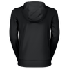 Sweat à capuche SCOTT Icon pour enfants – Noir – Vue de dos