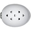 SCOTT Keeper 2 Skihelm Kinder – White – Ansicht 3