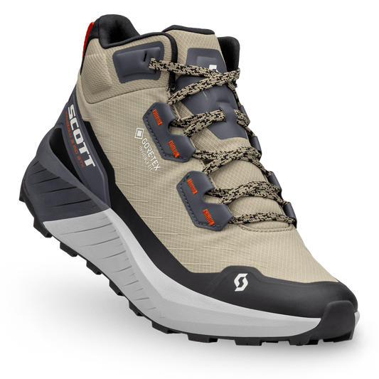 SCOTT Kinabalu 3 Mid GORE-TEX Trailrunning-Schuh Herren – Toast Beige - Dark Grey Packshot