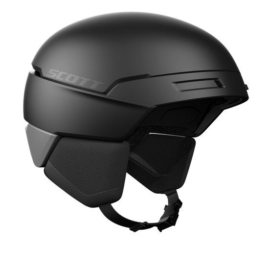 SCOTT Flow Mips Skihelm Black Vorderansicht