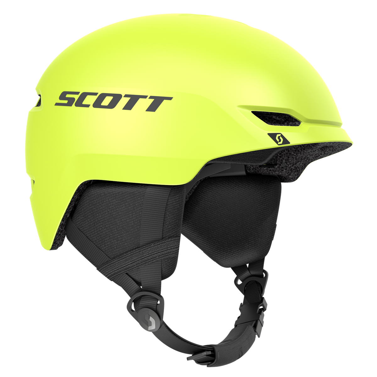 SCOTT Keeper 2 Skihelm Kinder – Neon Yellow – Ansicht 1