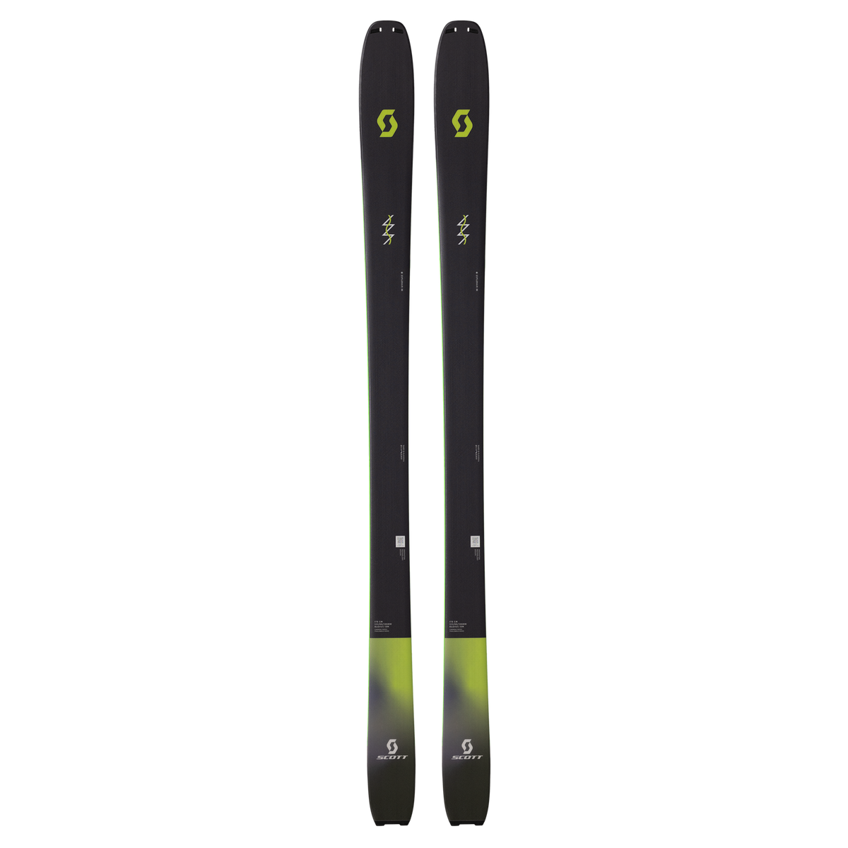 SCOTT Explorair 88 Ski Black – Ansicht 3