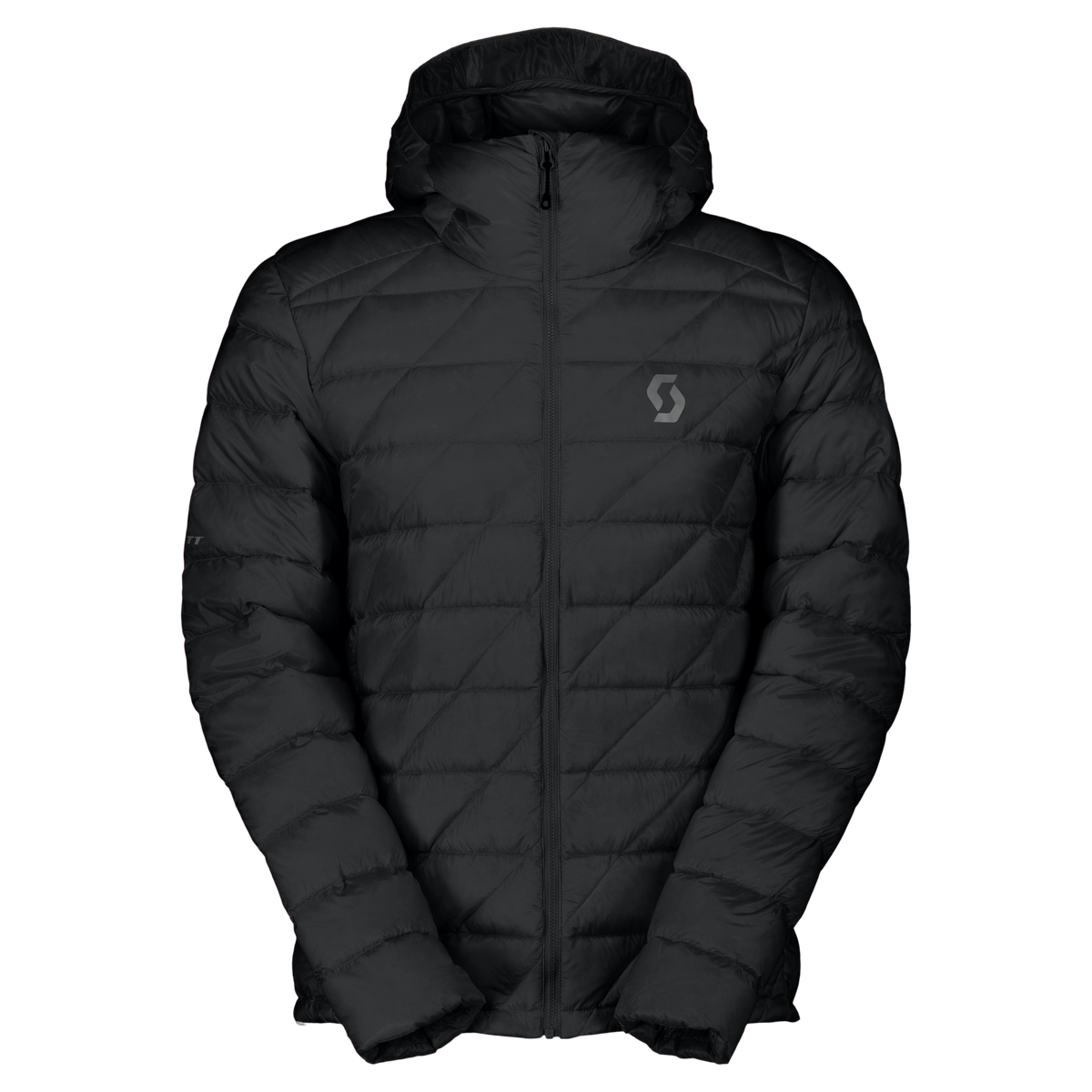 Piumino da uomo SCOTT Insuloft Light – Nero – Vista frontale