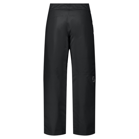 Pantalon de sports d'hiver SCOTT Ultimate Dryo pour enfants – Noir (vue de dos)