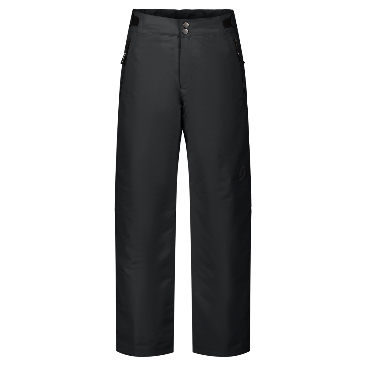 SCOTT Ultimate Dryo Kids' Winter Sports Pants – Black (Front View)