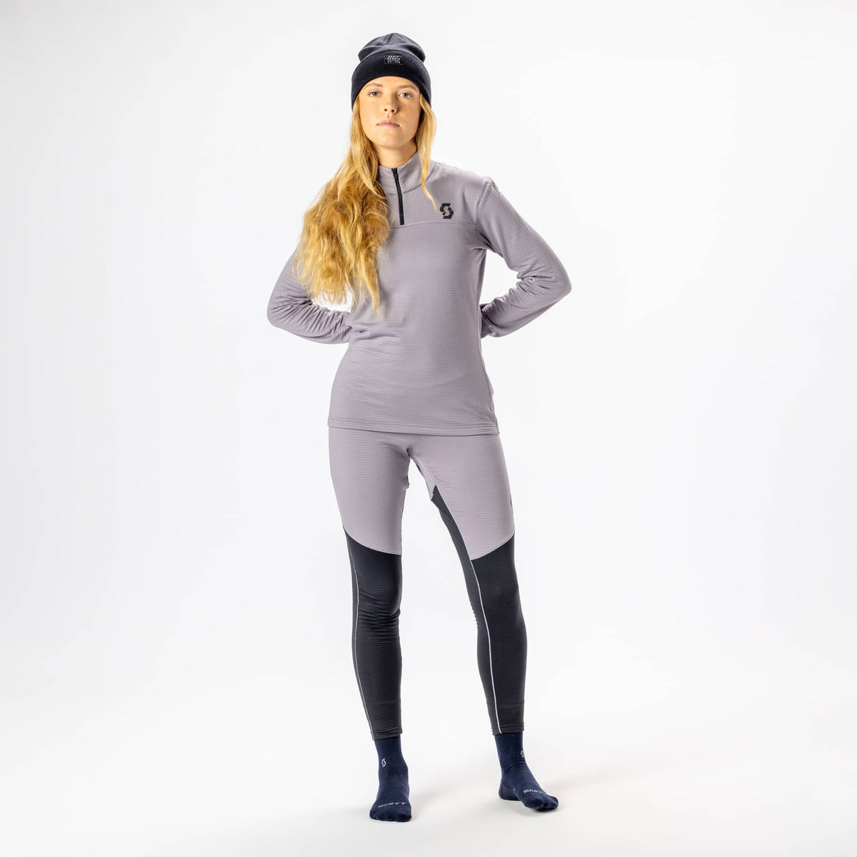Jersey de capa intermedia SCOTT Defined Light para mujer – Detalles de uso