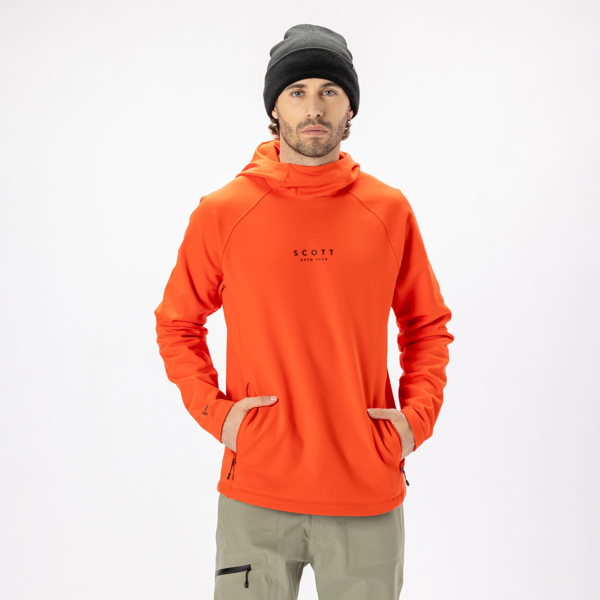 SCOTT Defined Warm Midlayer Hoodie for Men - Midlayer at PeakStyle