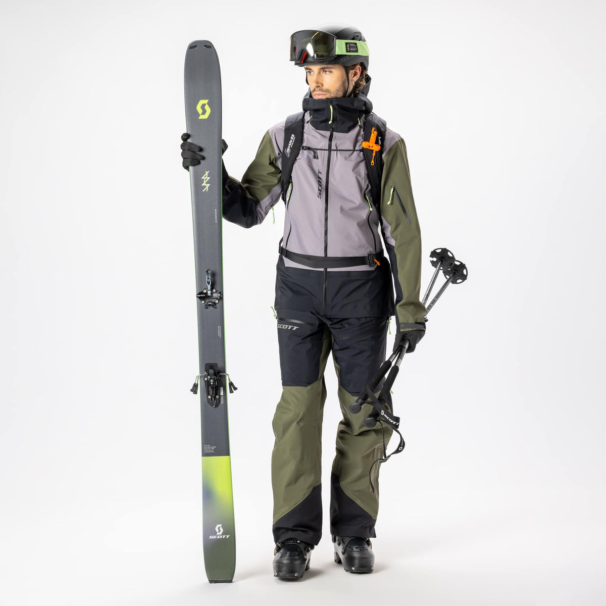 SCOTT Explorair 88 Ski Black – Anwendung