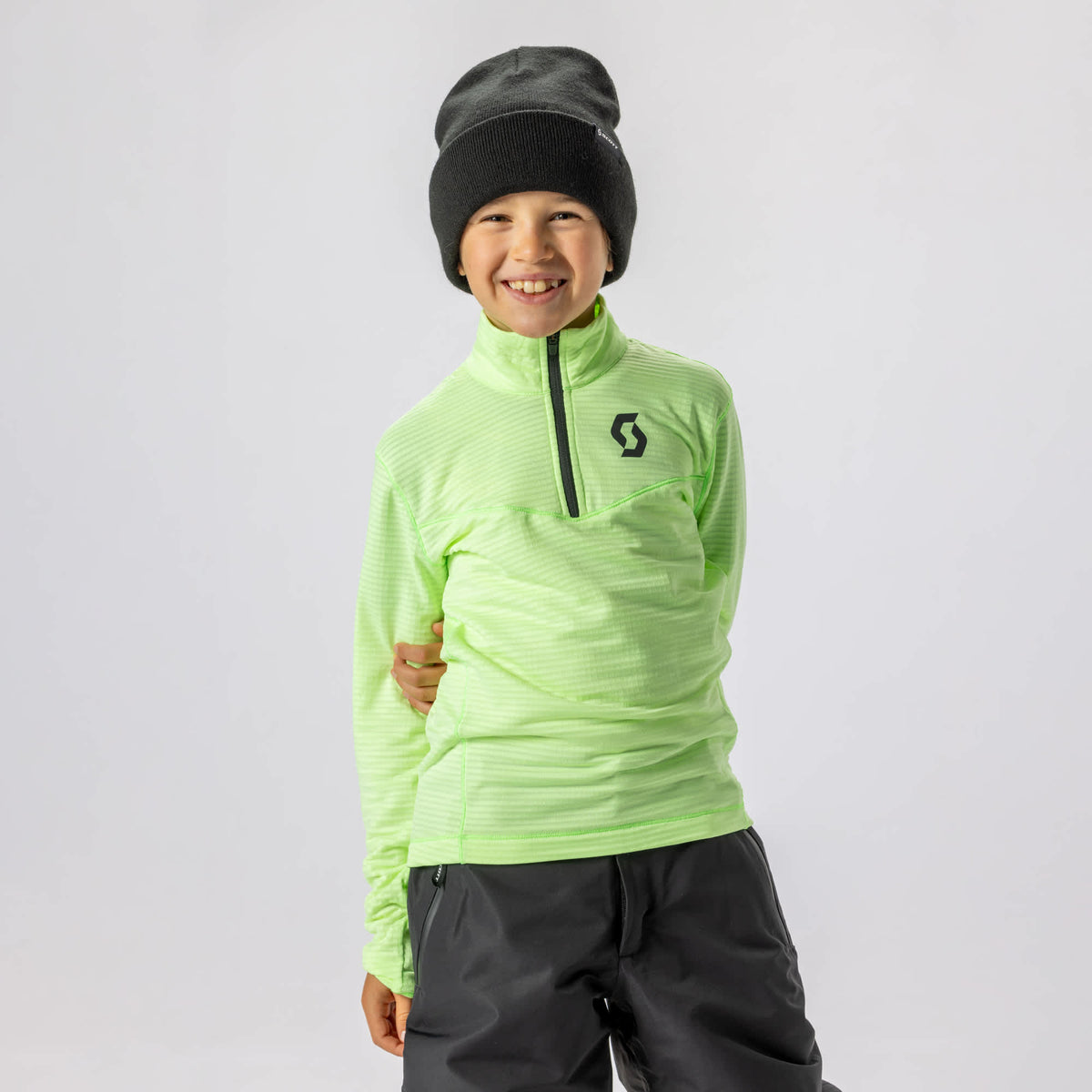 SCOTT Defined Light Midlayer-Pullover Kinder – Anwendung 7