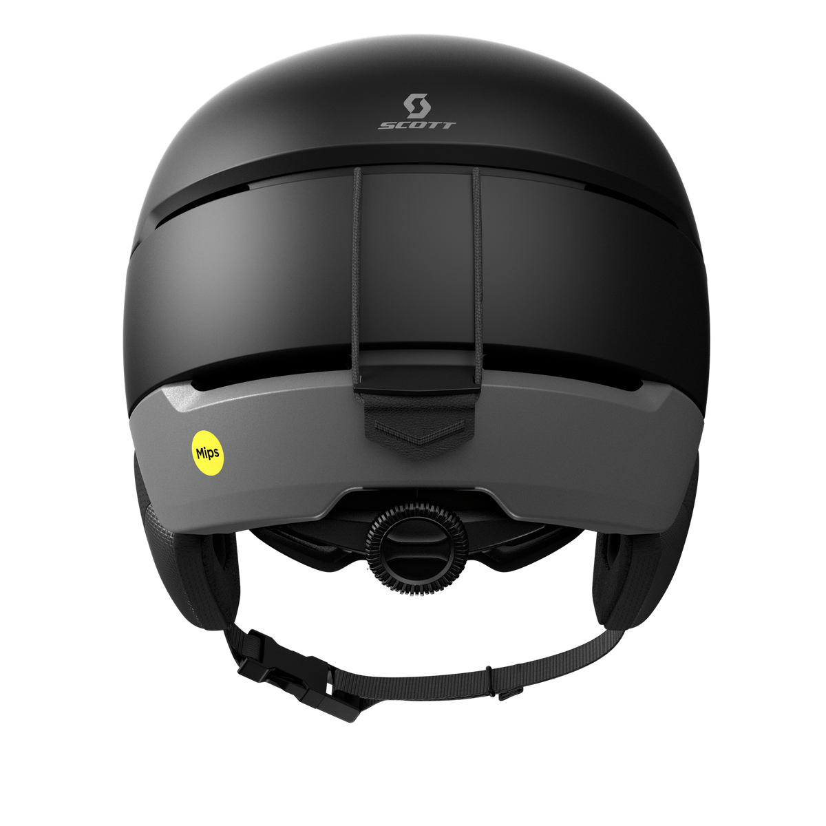 SCOTT Flow Mips Skihelm Black Detailansicht