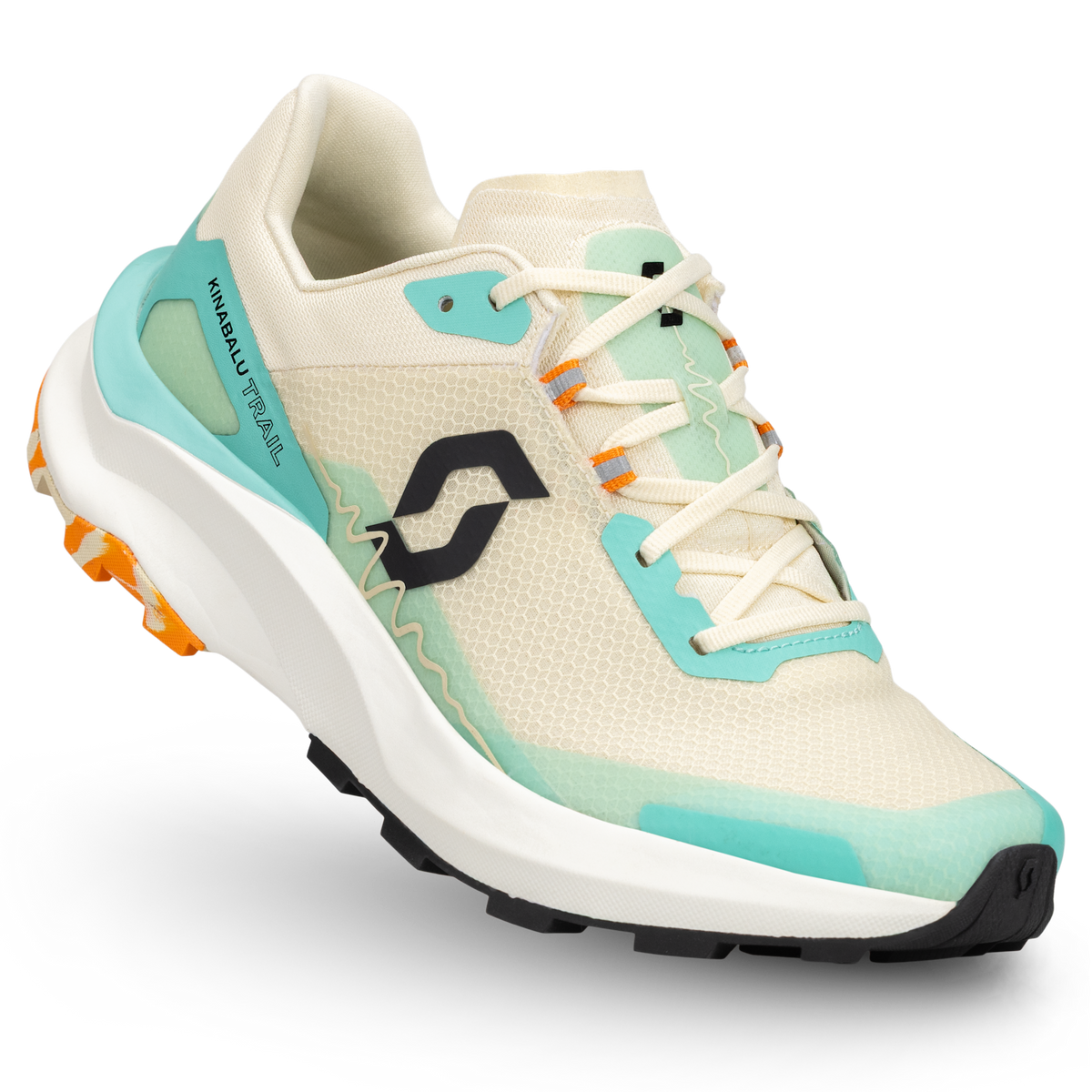 SCOTT Kinabalu Trail Schuh Damen – Cream Beige - Cascade Blue – Bild 7