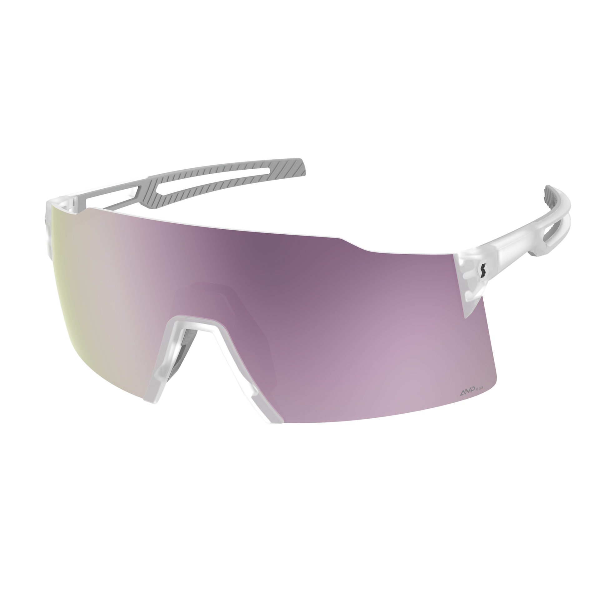 Lunettes de soleil SCOTT Stride – Translucent / AMP Lavender Chrome S3