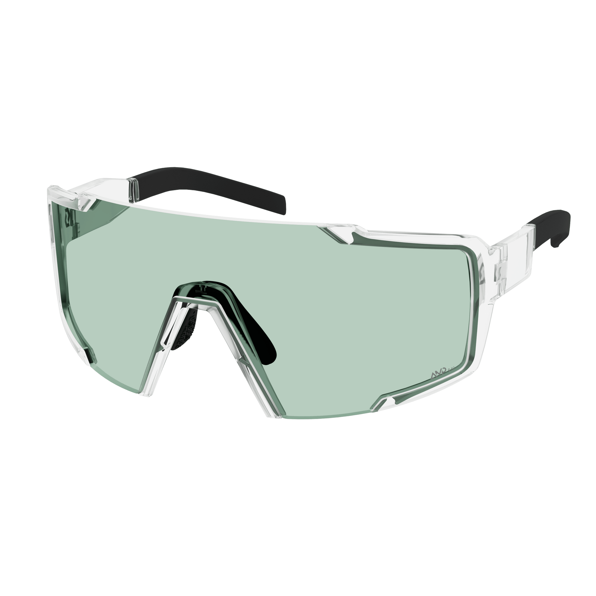 SCOTT Sunglasses Shield in Translucent / AMP green S1 – Produktansicht