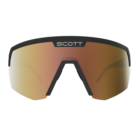 SCOTT Sport Shield Light Sensitive Sonnenbrille Black - AMP LS Gold Chrome S1-3 Ansicht 2