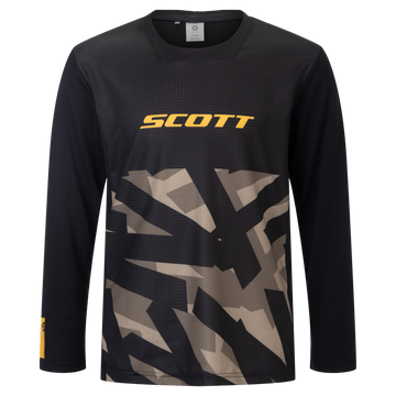 SCOTT Tee Vertic Delta LS für Kinder – Black – PRIMARY_PACKSHOT
