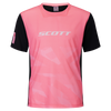 SCOTT Tee Vertic Delta Short Sleeve Kinder – Digital Pink – Vorderansicht