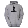 Sweat à capuche à manches longues SCOTT Icon pour homme – Gris chiné