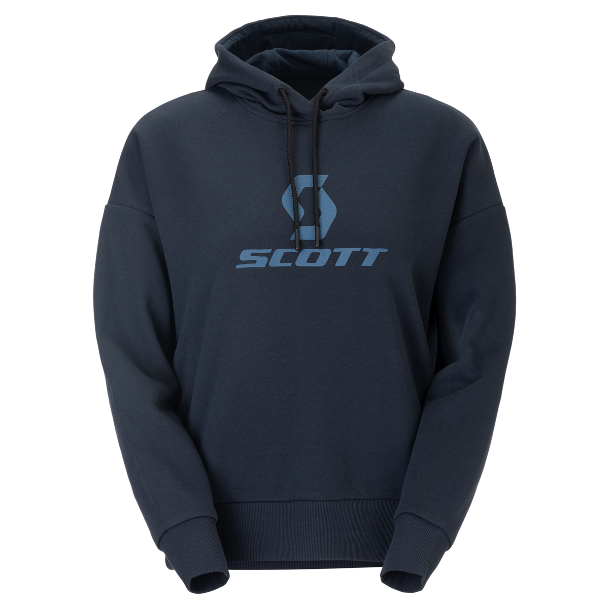 Sweat à capuche à manches longues SCOTT Icon pour femme – Bleu foncé