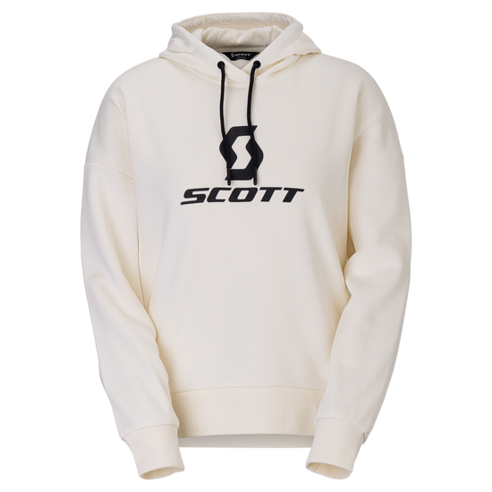 Sweat à capuche à manches longues SCOTT Icon pour femme – Cotton White