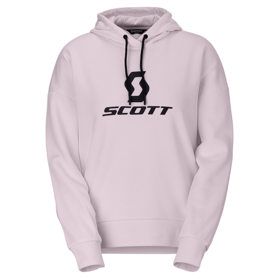 Sweat à capuche à manches longues SCOTT Icon pour femme – Rose Bliss