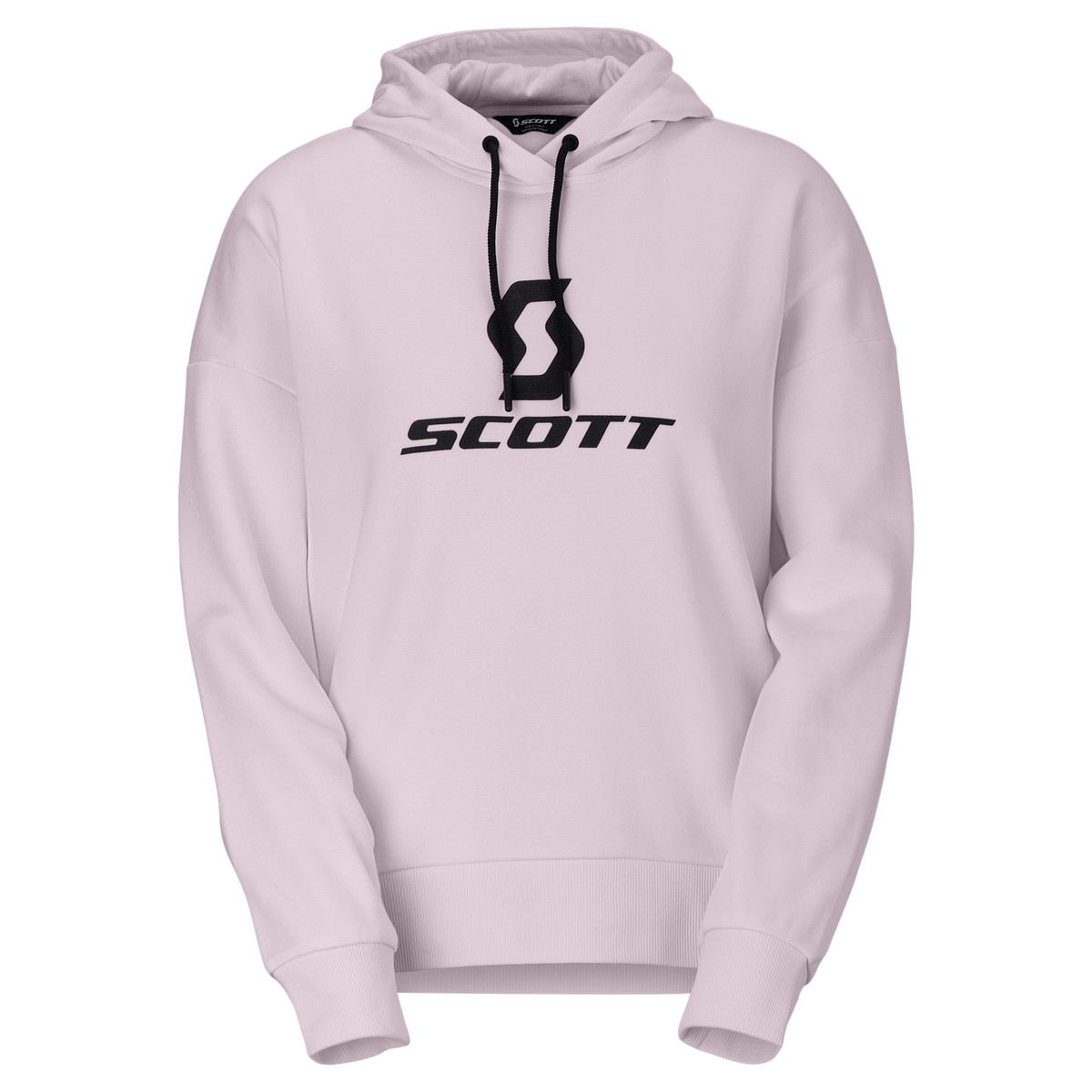 Sweat à capuche à manches longues SCOTT Icon pour femme – Rose Bliss