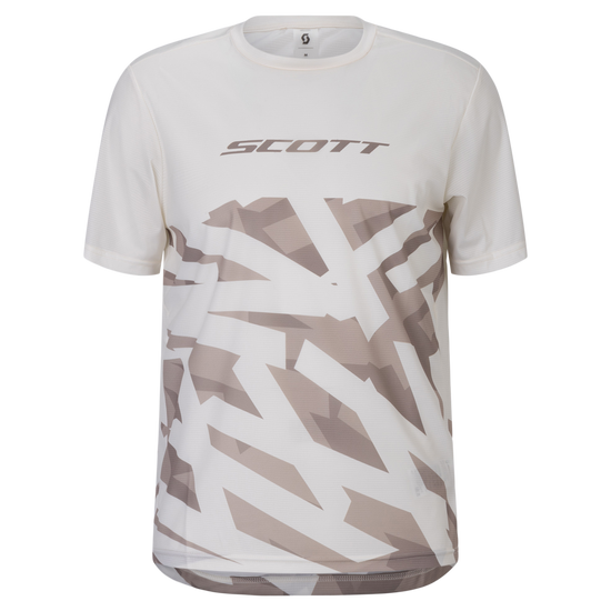 SCOTT Tee Vertic LT SS für Herren – Cotton White – Ansicht 1