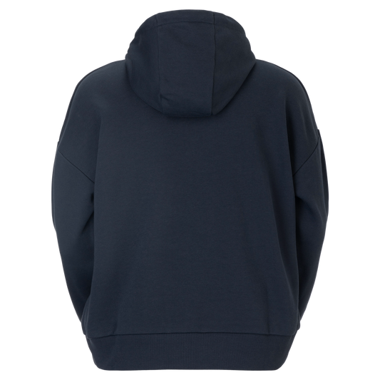 SCOTT Icon Long Sleeve Hoodie Damen – Dark Blue Rückansicht
