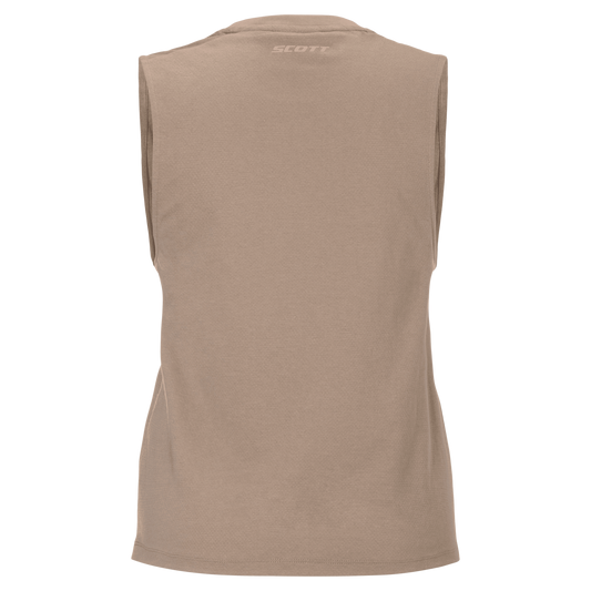 SCOTT Tank Vertic DRI Damen – Toast Beige – Rückansicht