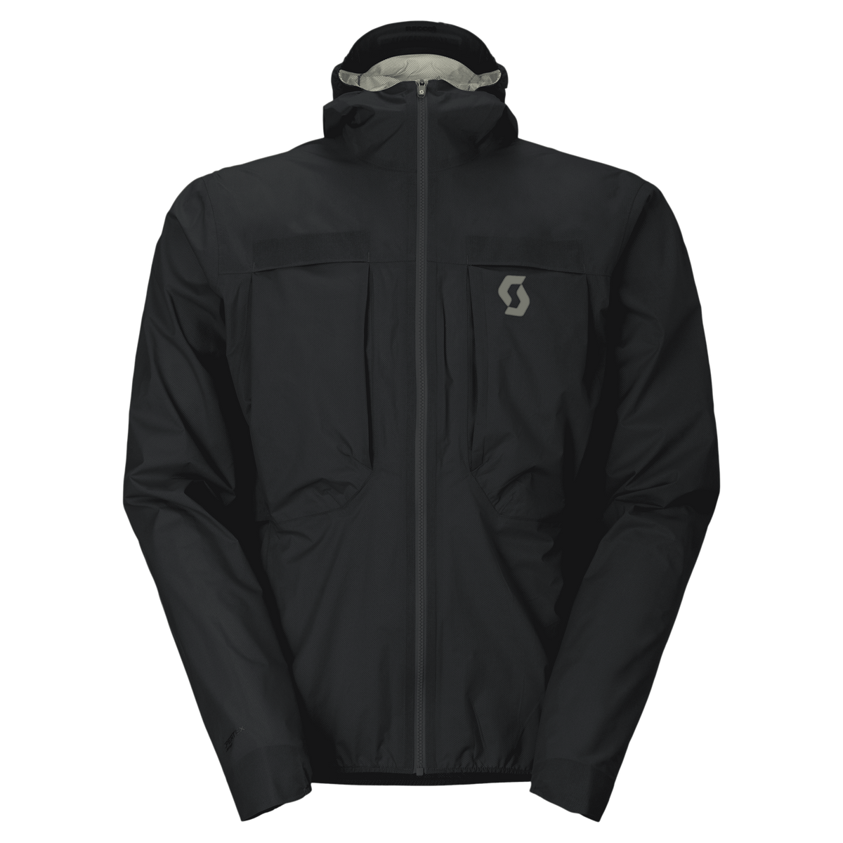SCOTT Endurance SL Waterproof Running Jacket Men – Black Front view