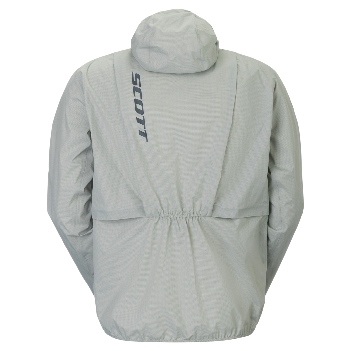 SCOTT Endurance SL Waterproof Running Jacket Men – Spray Gray Rear View