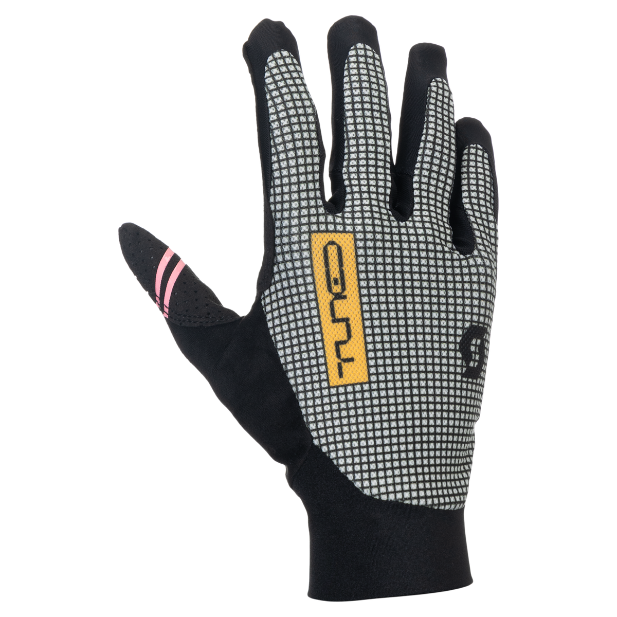 SCOTT Traction Langfinger-Fahrradhandschuhe – White - Black – Vorderansicht