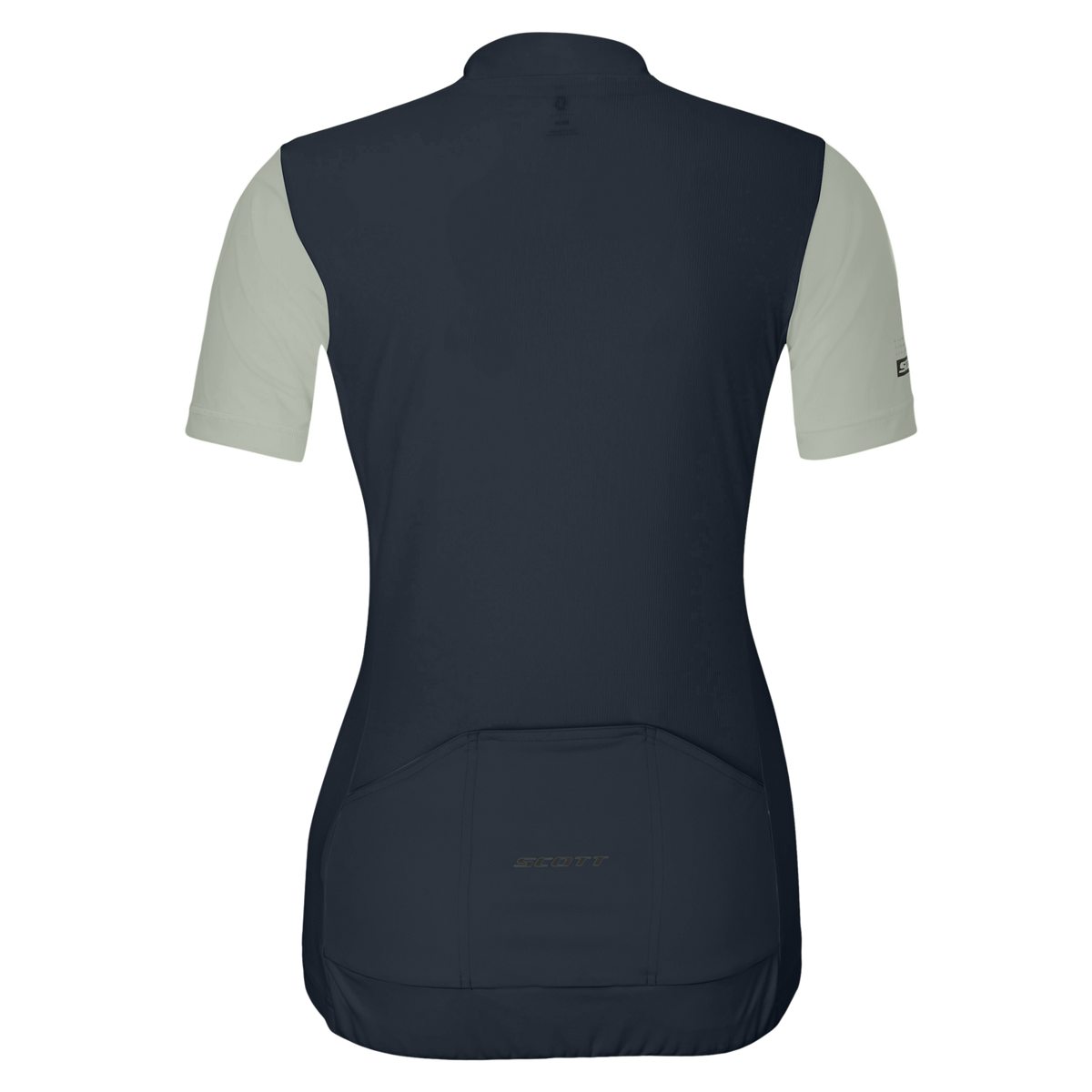 SCOTT Jersey Endurance Short Sleeve Damen – Dark Blue - Spray Grey – Rückansicht