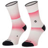 SCOTT Gradient Stripes Crew-Socken – Digital Pink - White – Ansicht 1