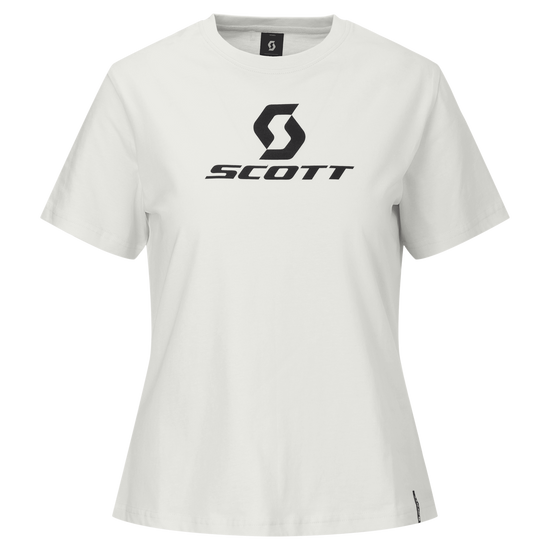 SCOTT Icon Kurzarmshirt für Damen – White – Hauptansicht