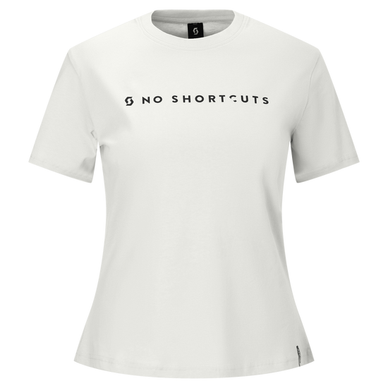 SCOTT No Shortcuts Kurzarmshirt für Damen – White – Hauptansicht