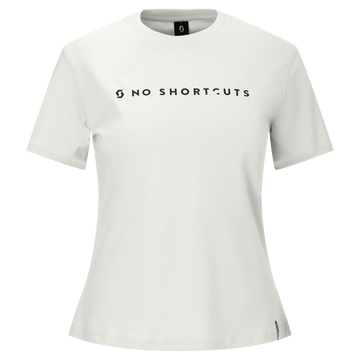 SCOTT No Shortcuts Kurzarmshirt für Damen – White – Hauptansicht