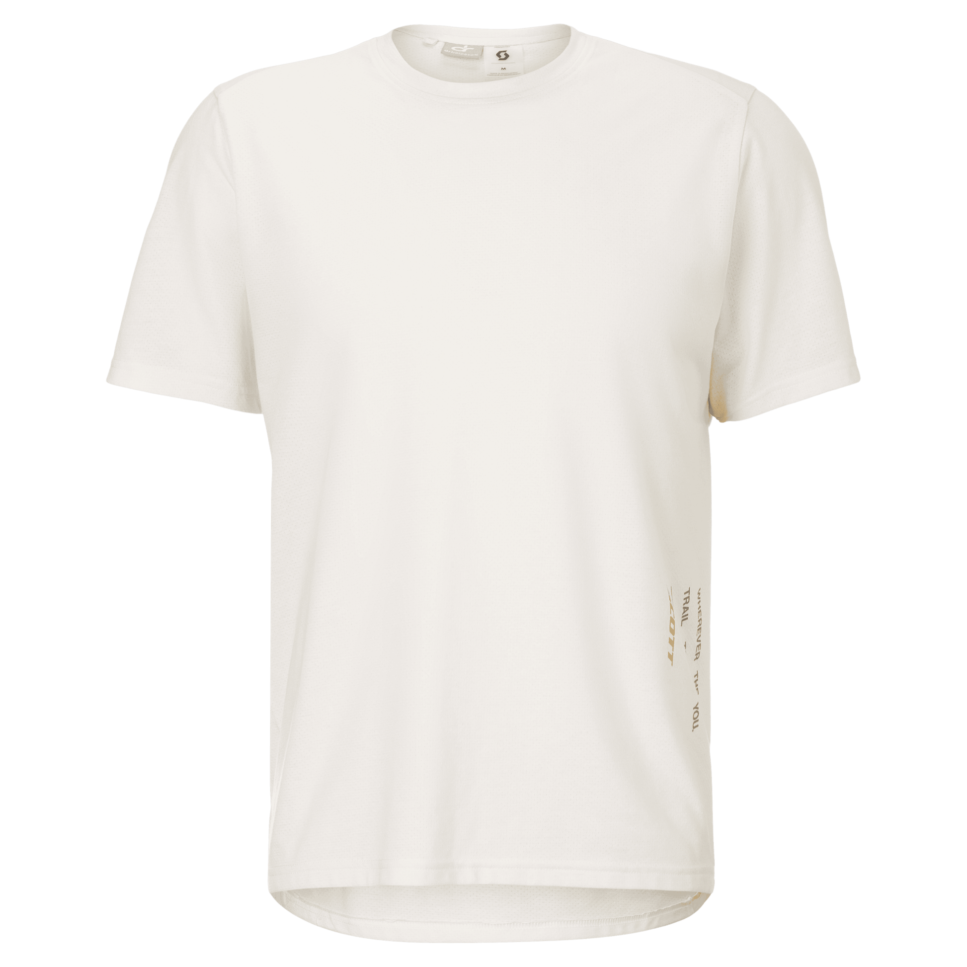 SCOTT M Endurance DRI kurzärmliges T-Shirt Herren – cotton white/toast beige