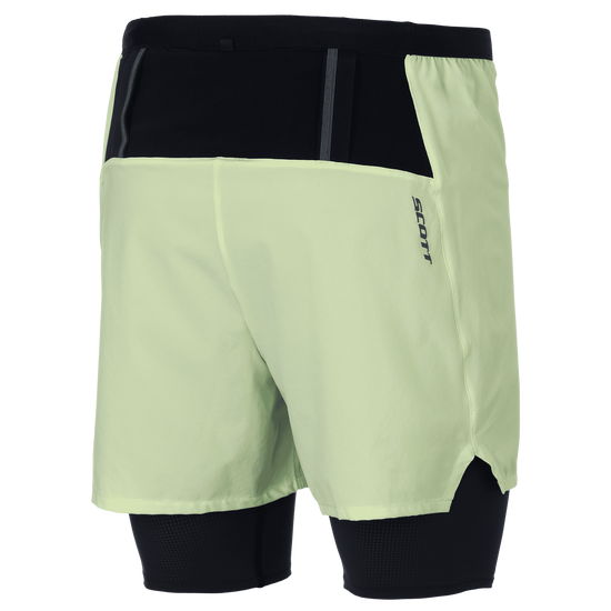 SCOTT M Endurance Tech Hybrid Shorts Herren – Acid Yellow - Black