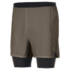 SCOTT M Endurance Tech Hybrid Shorts Herren – Wood Grey - Black